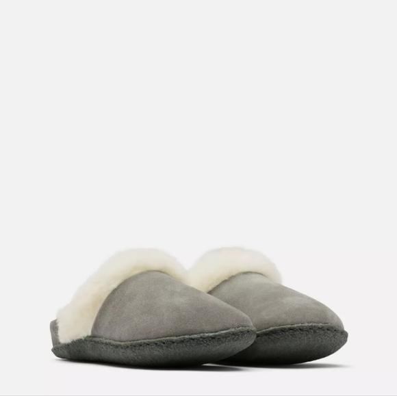 Sorel nakiska slide II slipper grey 5 NWT - Picture 1 of 10